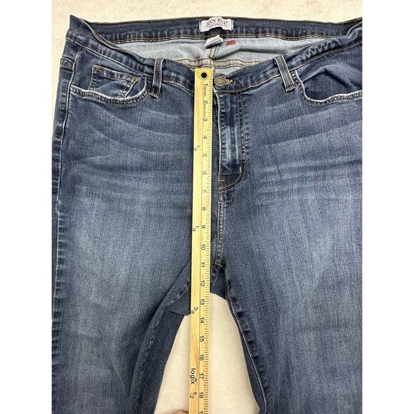 Judy Blue Los Angeles Womens Blue Jeans‎ Size 2XL Style 8390 Made In USA Stretch - Picture 4 of 8